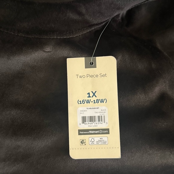 🎁 Terra & Sky Velour Lounge Sweatshirt - Picture 5 of 7